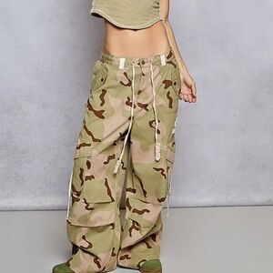 POL Women's Camouflage Cargo Pants